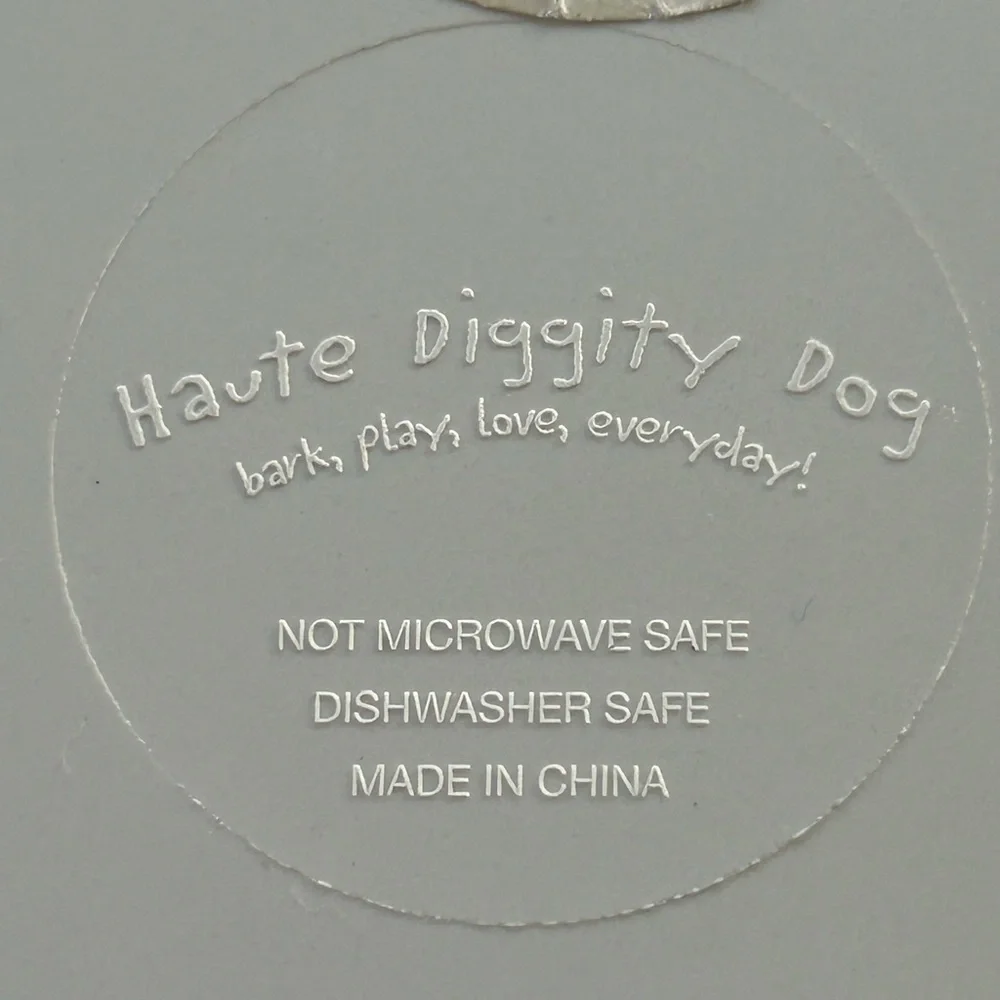 Chewy Vuiton Pet Water Food Bowl Haute Diggity Dog